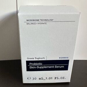 Korres Greek Yogurt Probiotic Skin Supplement Serum.  Brand new.  Full Size
